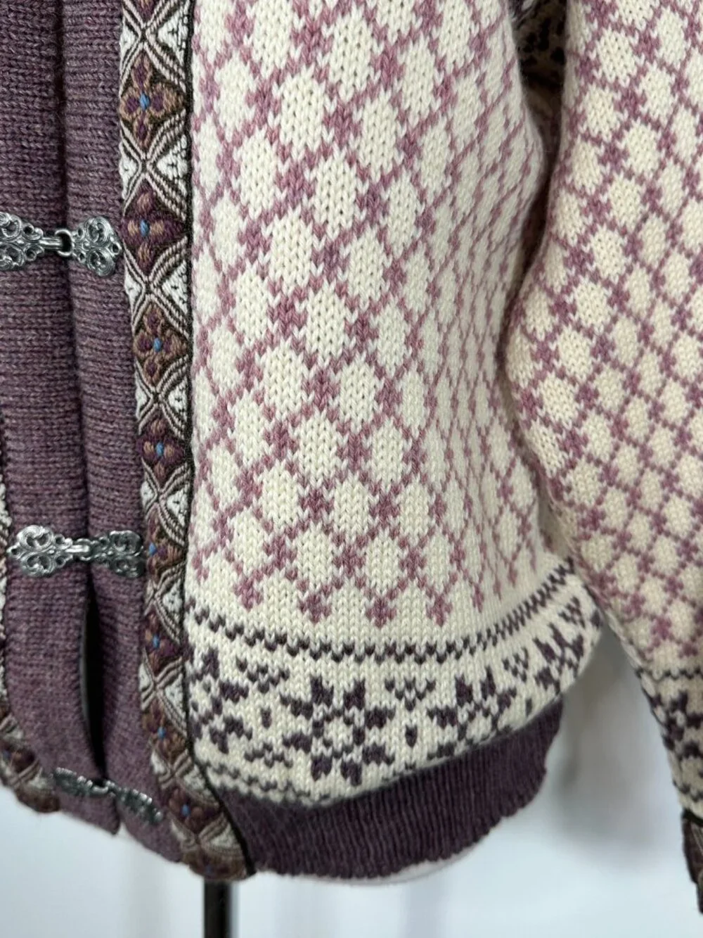 Vintage NWT Dale Of Norway Women’s Sz XL Heritage Sweater 100% Pure New Wool - Picture 6 of 14